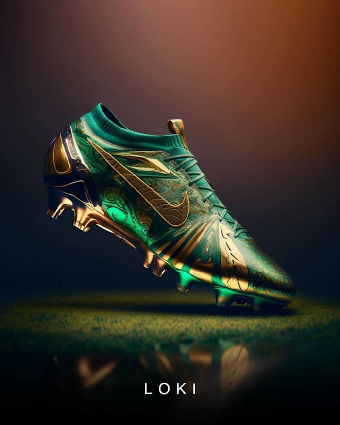 ¡Cool! Inteligencia Artificial crea zapatos de futbol entre Nike y Marvel